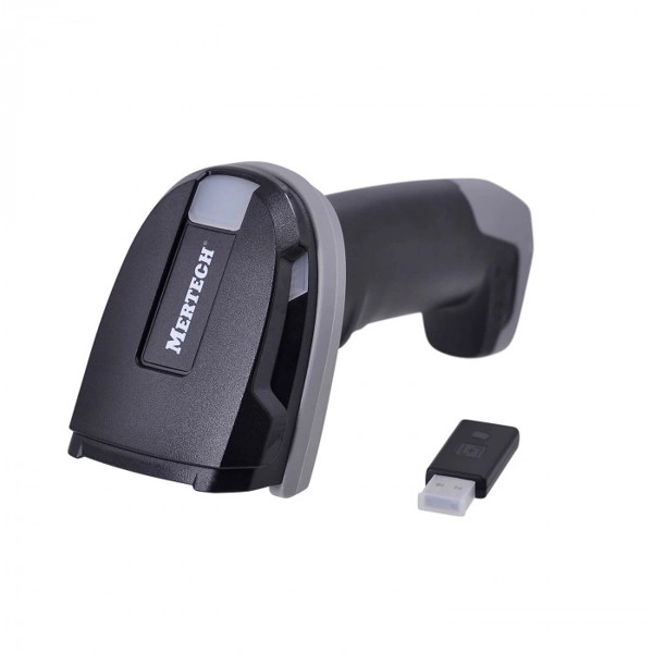 Беспроводной сканер штрихкода Mertech CL-2410 BLE Dongle P2D USB Black (MER4878)