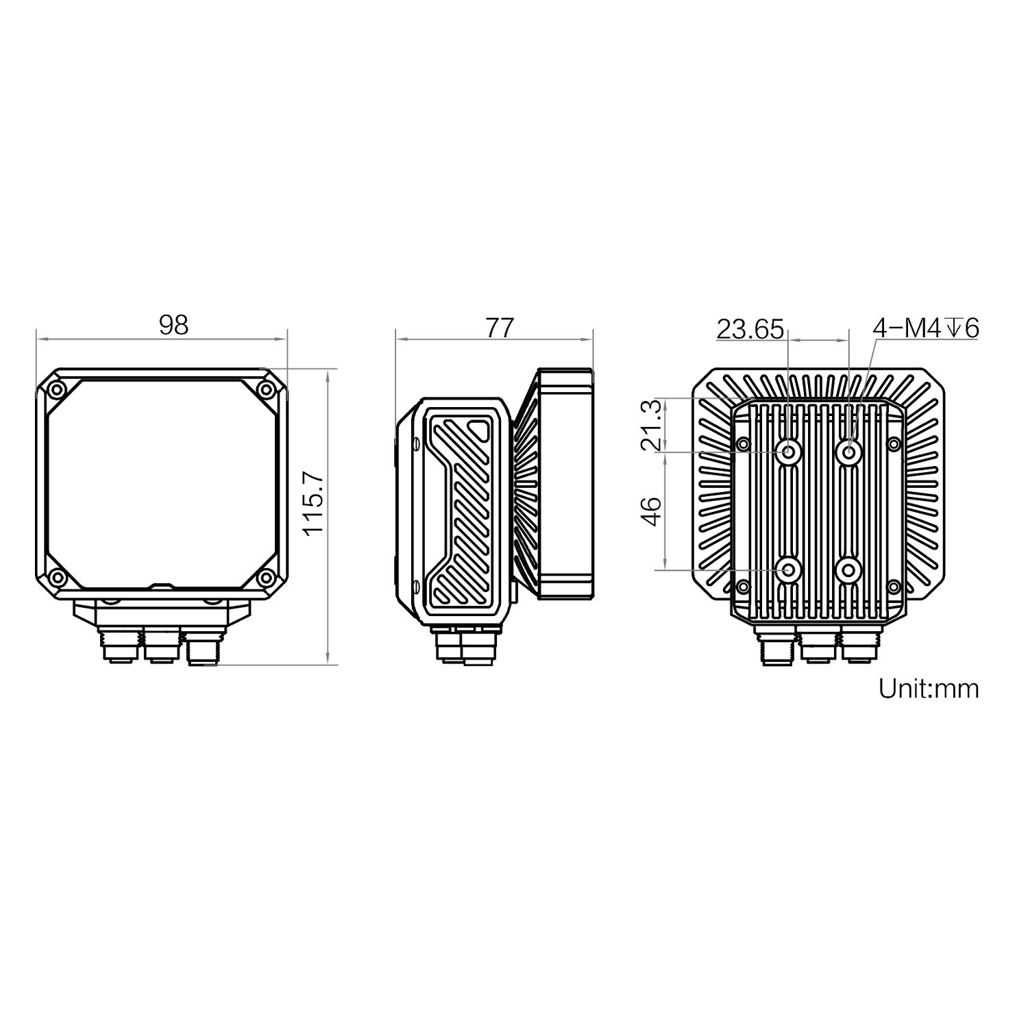 Смарт-камеры Hikrobot серия SC6000 (MV-SC6050C-08M-XBN)