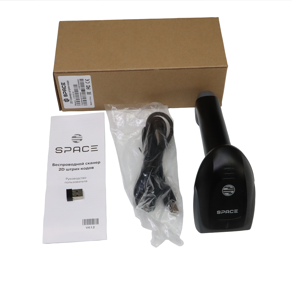 Беспроводной сканер штрихкода Space Lite BT