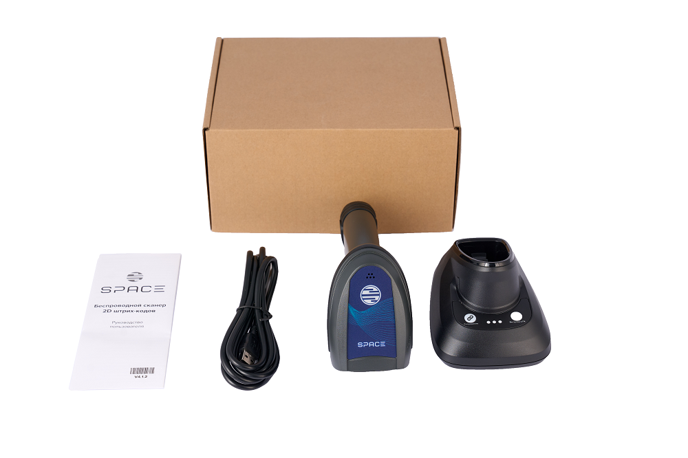 Беспроводной сканер штрихкода Space X-2020RC