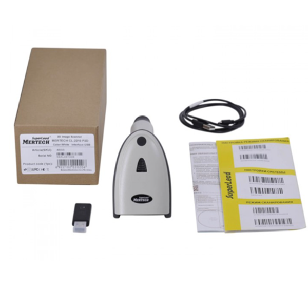 Беспроводной сканер штрихкода Mertech CL-2210 BLE (MER4833)