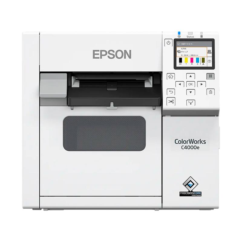 Цветной принтер этикеток Epson ColorWorks C4000e (bk)