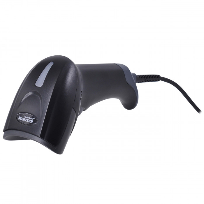 Проводной сканер штрихкодов MERTECH CL-2310 P2D HR USB Black